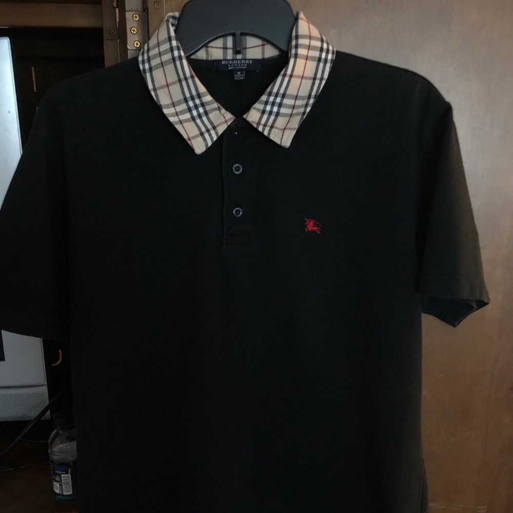 Burberry Plaid Collar shirt
